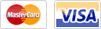 VISACARD、MASTERCARD、AMERICAN EXPRESS